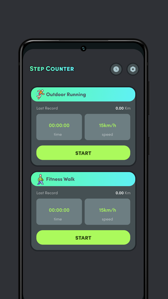 Step Counter - عکس برنامه موبایلی اندروید