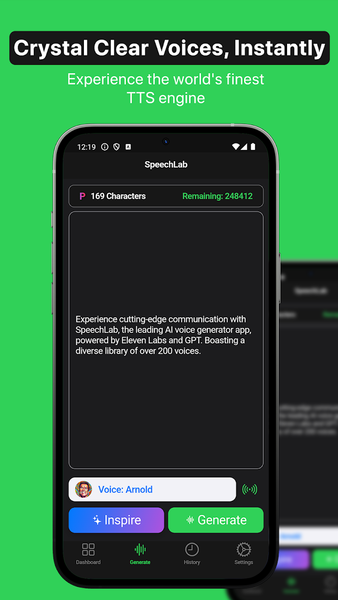 SpeechLab: AI Voice Changer - Image screenshot of android app