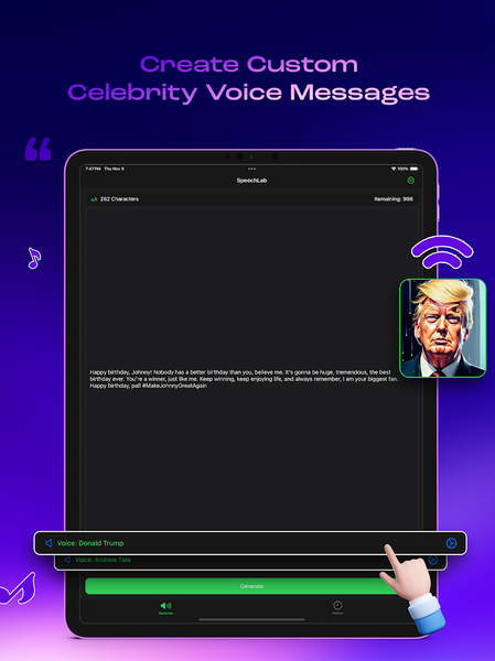 AI Voice Changer & Dubbing - عکس برنامه موبایلی اندروید