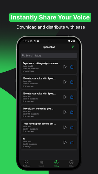 AI Voice Changer & Dubbing - عکس برنامه موبایلی اندروید