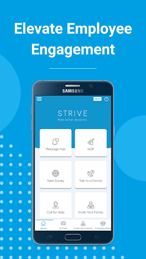 STRIVE – The Employee App - عکس برنامه موبایلی اندروید