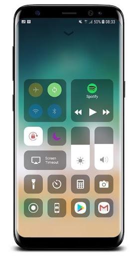 Control Center IOS 12 - Image screenshot of android app