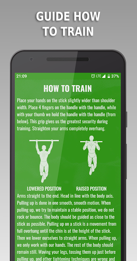 Pull Ups - عکس برنامه موبایلی اندروید