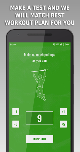 Pull Ups - عکس برنامه موبایلی اندروید