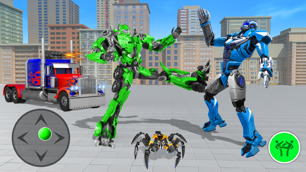 Jet Robot Car Transform 3D - Gameplay image of android game