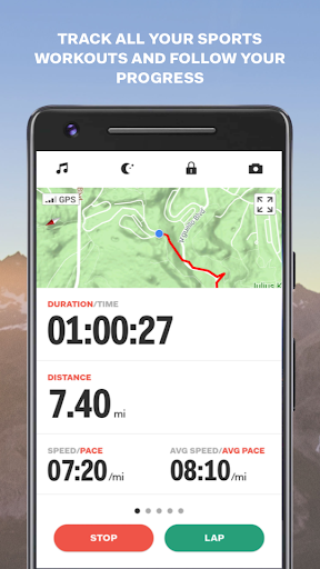Sports Tracker Running Cycling - Image screenshot of android app