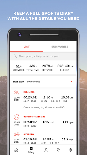 Sports Tracker: Run Bike Hike - Image screenshot of android app