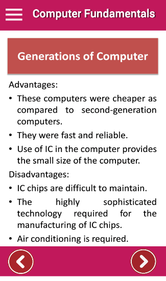 Computer Fundamentals - an off - عکس برنامه موبایلی اندروید