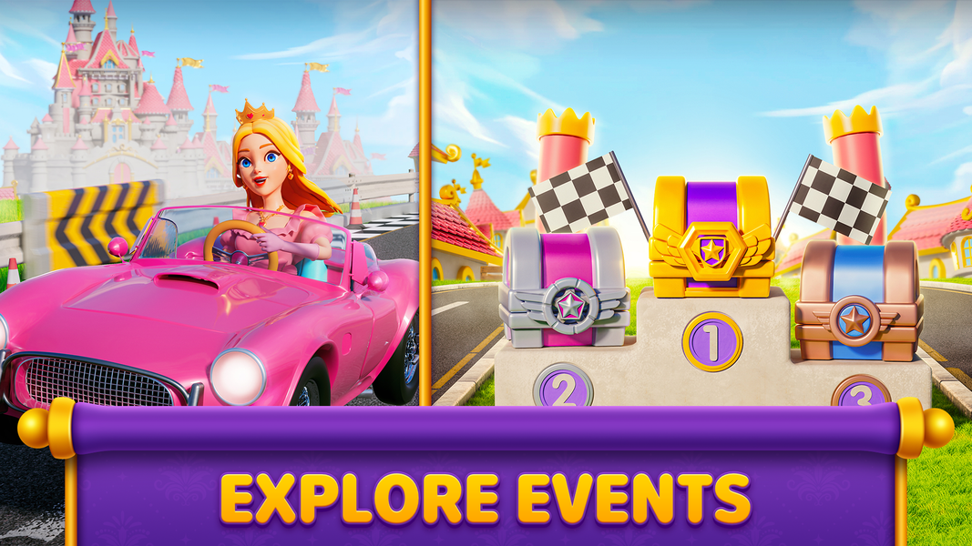 Castle Match - عکس بازی موبایلی اندروید