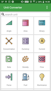 Unit Converter - Image screenshot of android app