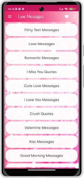 Romantic Love Messages - Image screenshot of android app