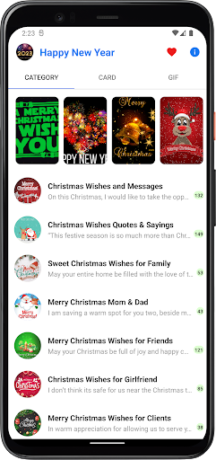 Merry Christmas & New Year - Image screenshot of android app