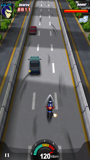 Racing Moto 3D - Gameplay image of android game