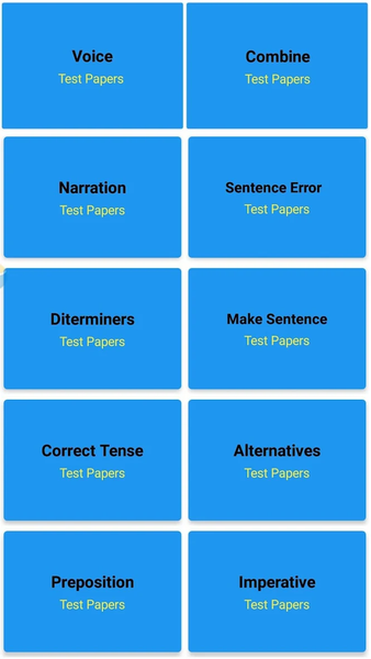 HSLC Grammar - Image screenshot of android app