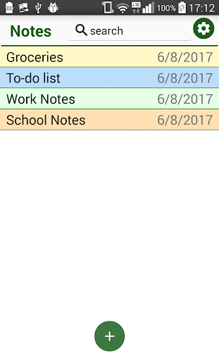 Notes - Notepad - Image screenshot of android app