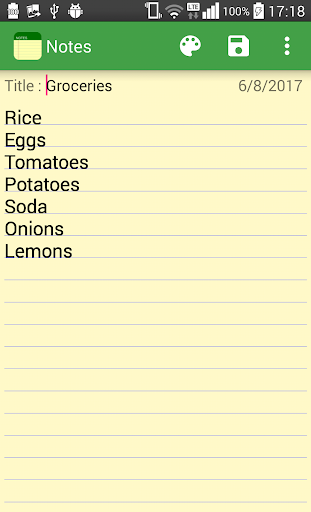 Notes - Notepad - Image screenshot of android app