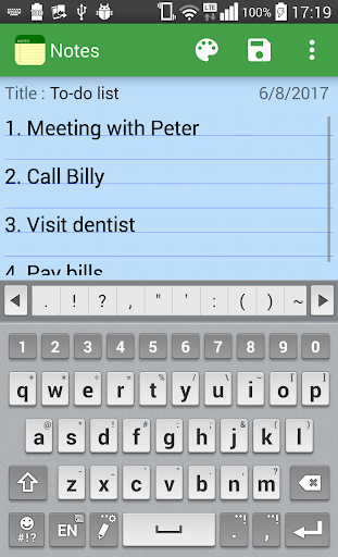 Notes - Notepad - Image screenshot of android app
