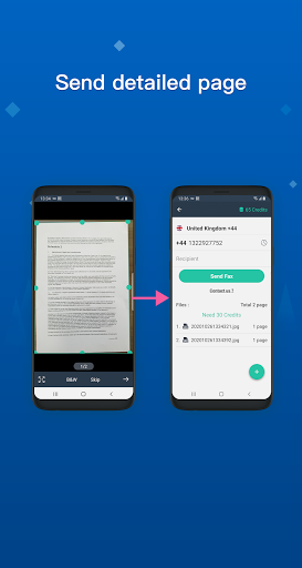 Easy Fax - send fax from phone - Image screenshot of android app
