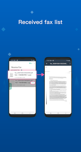 Easy Fax - send fax from phone - Image screenshot of android app