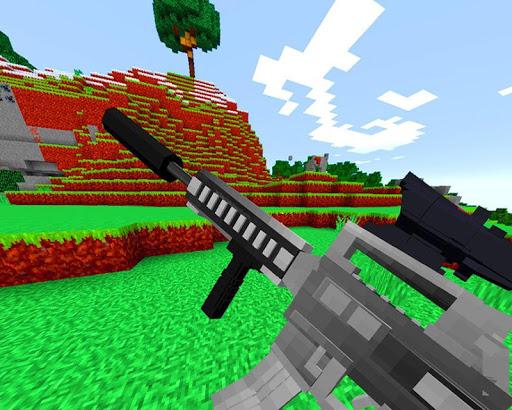 Guns and Weapons Addon - Image screenshot of android app