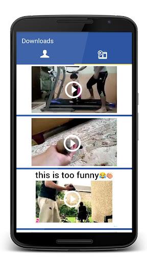 Video Downloader for Facebook - عکس برنامه موبایلی اندروید