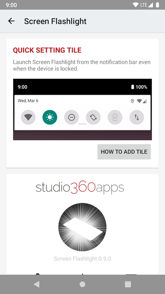 Screen Flashlight – Night lamp - عکس برنامه موبایلی اندروید