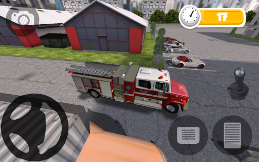 FIRE TRUCK PARKING HD - عکس بازی موبایلی اندروید