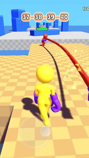 Curvy Punch 3D - Gameplay image of android game