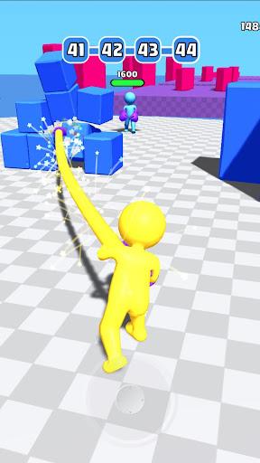 Curvy Punch 3D - Gameplay image of android game