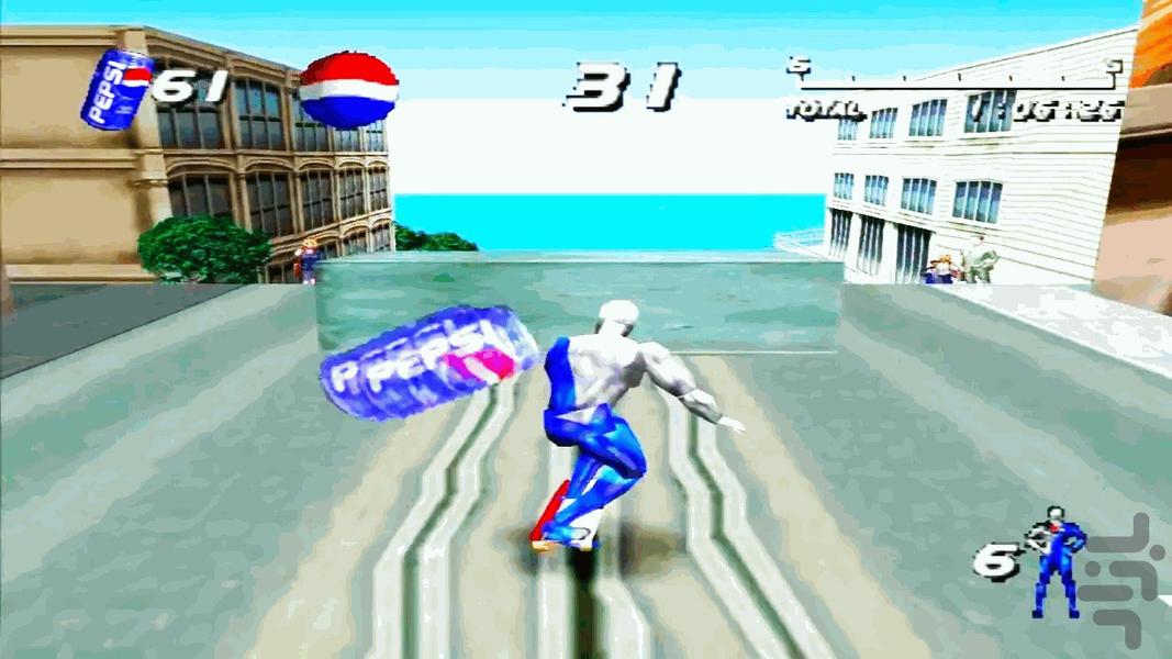 پپسی من پلی استیشن 1 - Gameplay image of android game