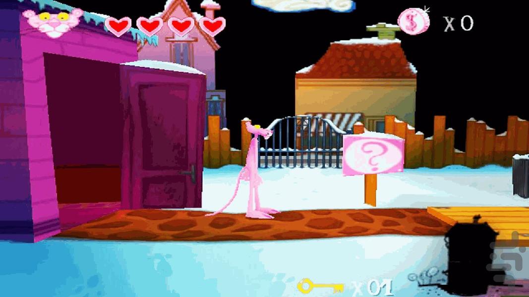 pink panther playstation 1 - Gameplay image of android game