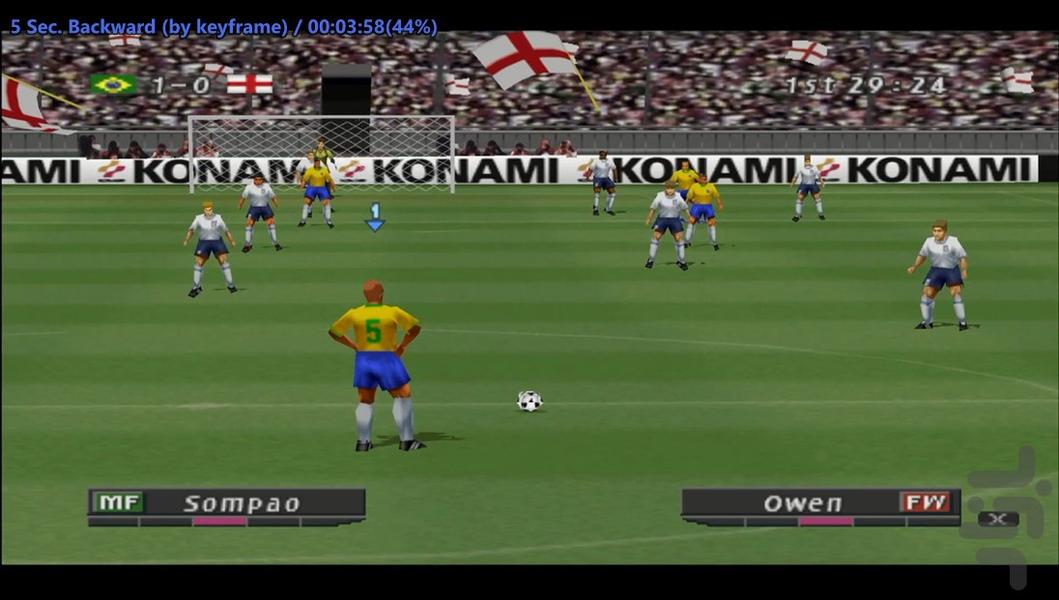 فوتبال ۲۰۰۲ پلی استیشن ۱ - عکس بازی موبایلی اندروید