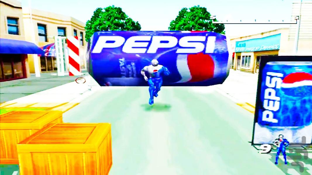 پپسی من پلی استیشن 1 - عکس بازی موبایلی اندروید
