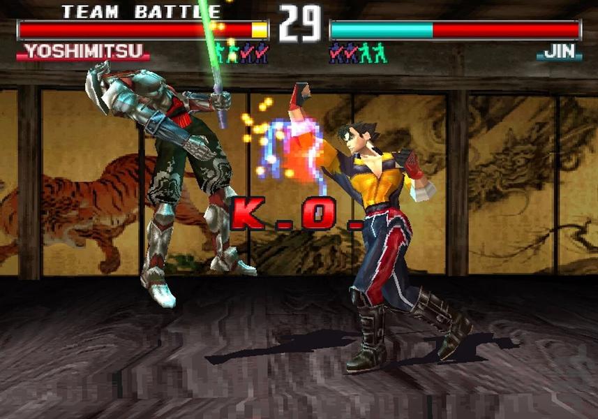 tekken 3 - Gameplay image of android game