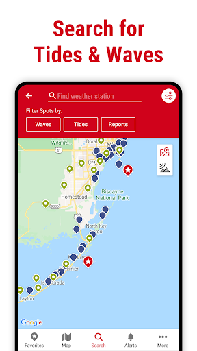 Windfinder: Wind & Weather map - عکس برنامه موبایلی اندروید