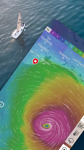 Windfinder: Wind & Weather map - Image screenshot of android app