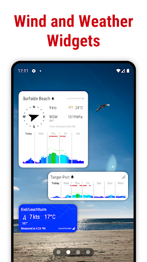 Windfinder: Wind & Weather map - عکس برنامه موبایلی اندروید