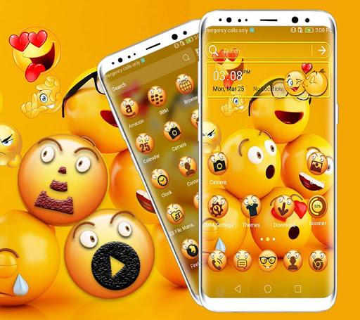 Cool Emoji Launcher Theme - Image screenshot of android app