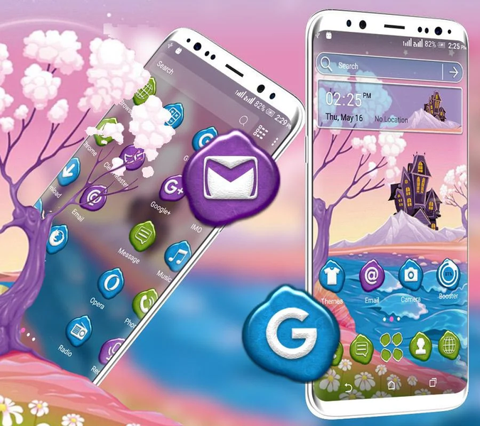 Fantasy Land Launcher Theme - عکس برنامه موبایلی اندروید