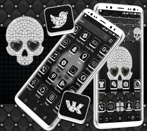 Skull Diamond Launcher Theme - عکس برنامه موبایلی اندروید