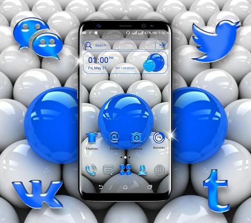 ۳D Balls Launcher Theme - عکس برنامه موبایلی اندروید