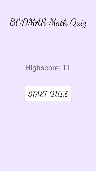 High IQ BODMAS Math Quiz - عکس بازی موبایلی اندروید