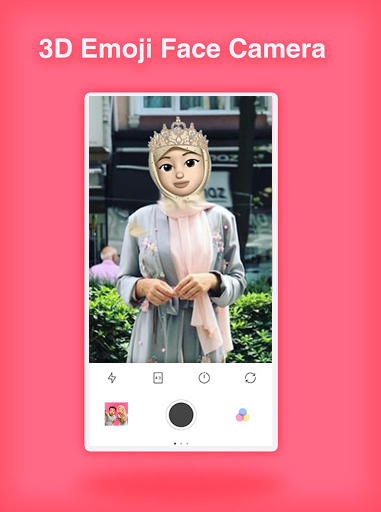 3D Emoji Face Camera - Filter For Tik Tok Emoji - Image screenshot of android app