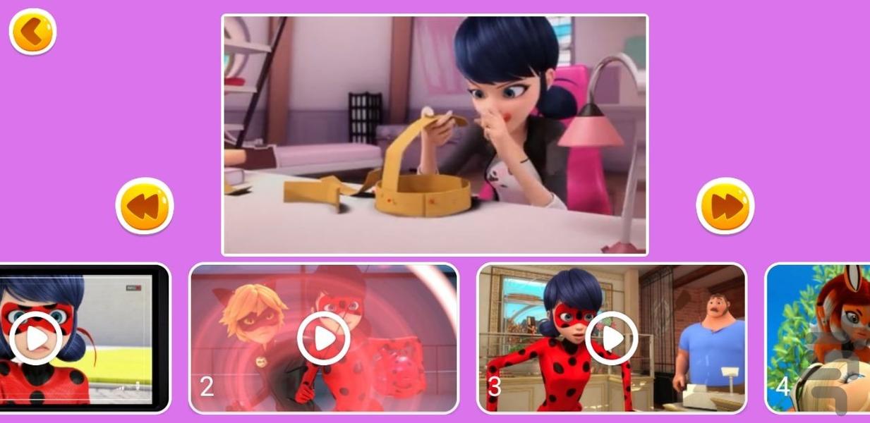 کارتون دخترکفشدوزکی فارسی بدون نت3 - Image screenshot of android app