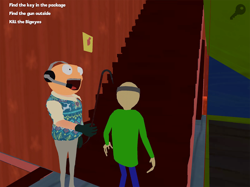 HELLO MYSTERY SCARY BALDIS! - عکس بازی موبایلی اندروید