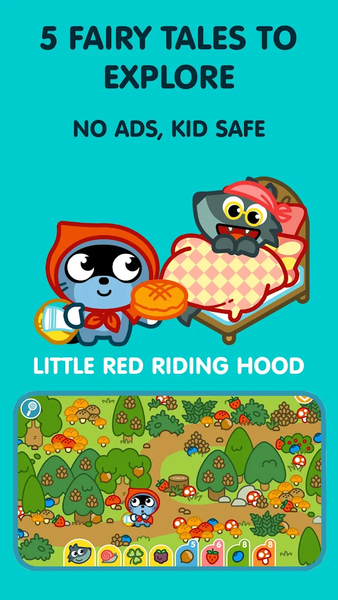 Pango Hide & Seek: Fairy Tales - عکس بازی موبایلی اندروید