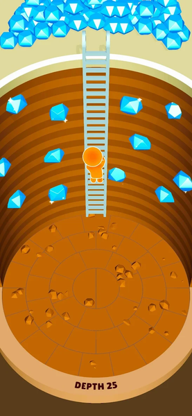 Dig World - Gameplay image of android game