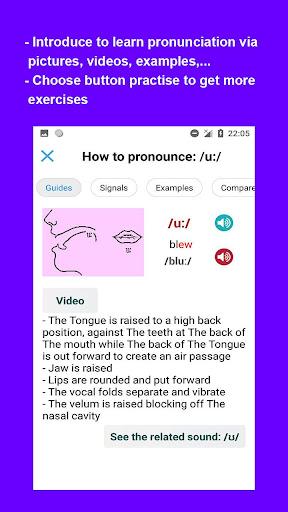 English Pronunciation - عکس برنامه موبایلی اندروید