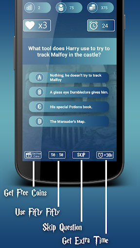 Harry : The Wizard Quiz Game - عکس بازی موبایلی اندروید