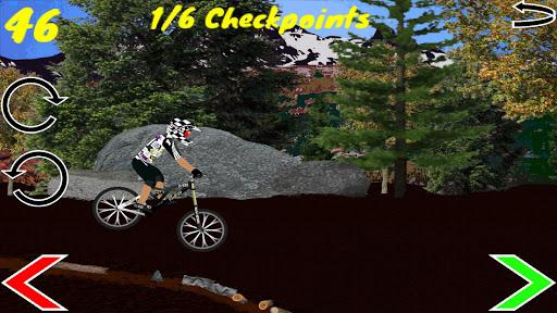 Edge of Disaster Downhill MTB - Gameplay image of android game